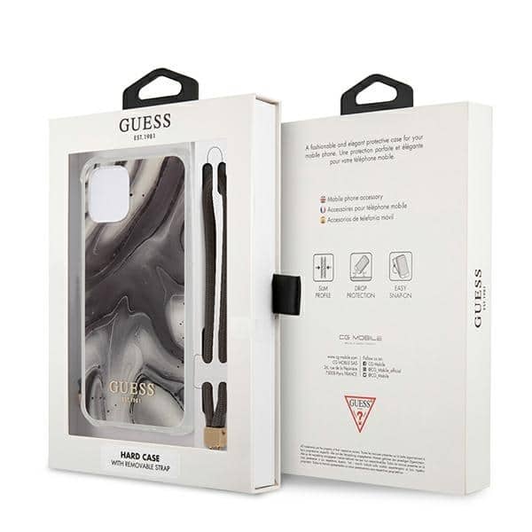 Guess Marble collection - θήκη για Apple iPhone 12 mini - Γκρι - Image 8