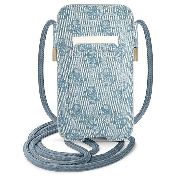 Guess Τσάντα GUPHL4GDBL 6,7" μπλέ/blue hardcase 4G Stripe - Image 2