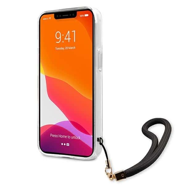 Guess Camo Strap Collection - θήκη για Apple iPhone 13 mini - Μαύρο - Image 5