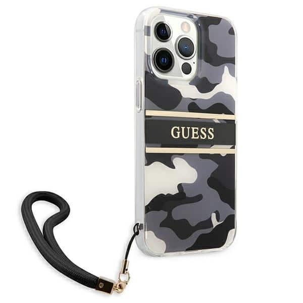 Guess Camo Strap Collection - θήκη για Apple iPhone 13 Pro / - Μαύρο - Image 4