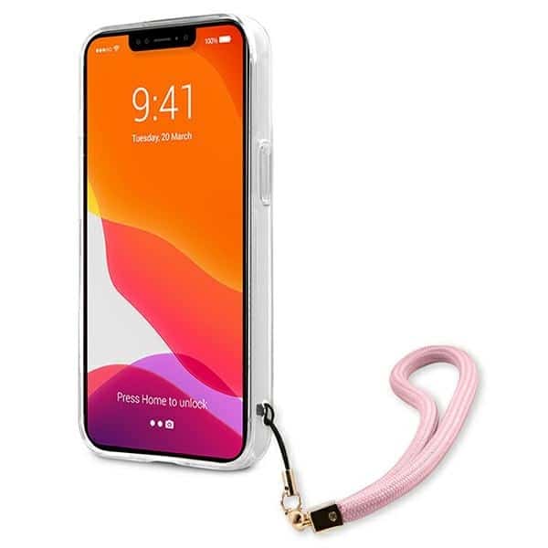 Guess Camo Strap Collection - θήκη για Apple iPhone 13 Pro / - Ροζ - Image 5