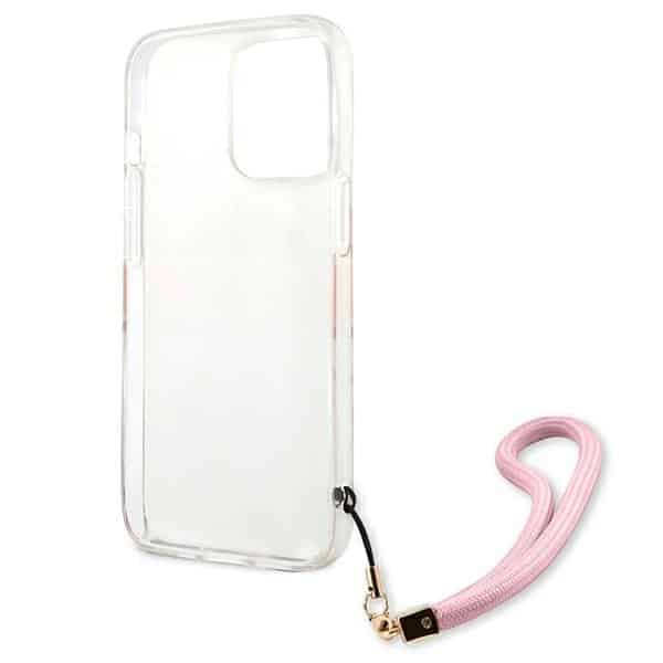 Guess Camo Strap Collection - θήκη για Apple iPhone 13 Pro / - Ροζ - Image 7