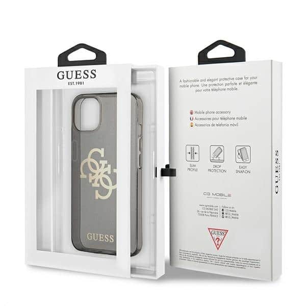 Guess Big Metal Logo - θήκη για Apple iPhone 13 mini - Μαύρο - Image 8