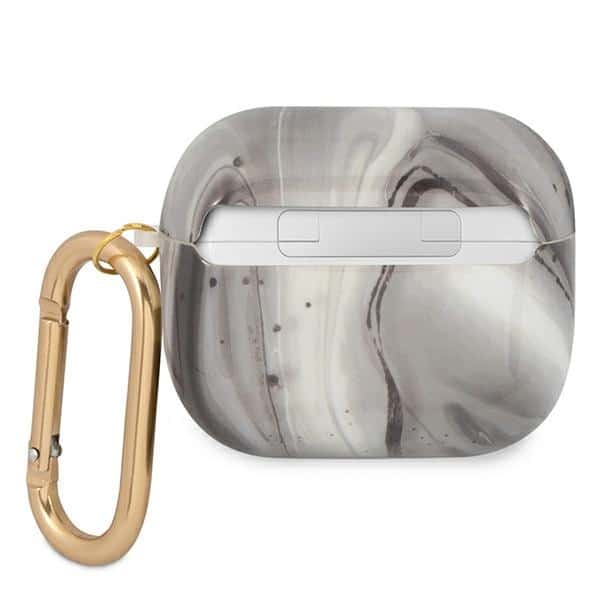 Guess GUA3UNMK AirPods 3 cover μαύρο/black Marble Collection - Image 2