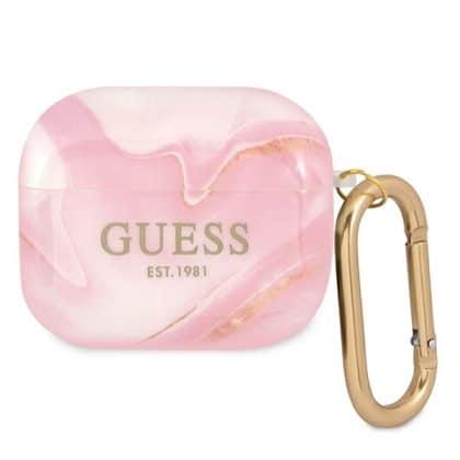 Guess GUA3UNMP AirPods 3 cover ροζ/pink Marble Collection