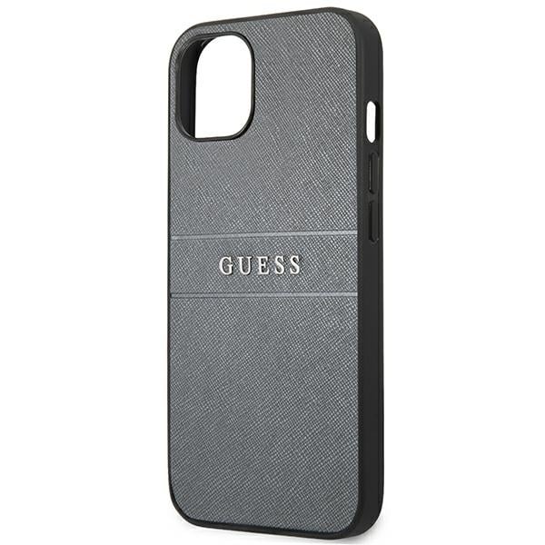 Guess Saffiano Strap - θήκη για Apple iPhone 13 mini - Γκρι - Image 6