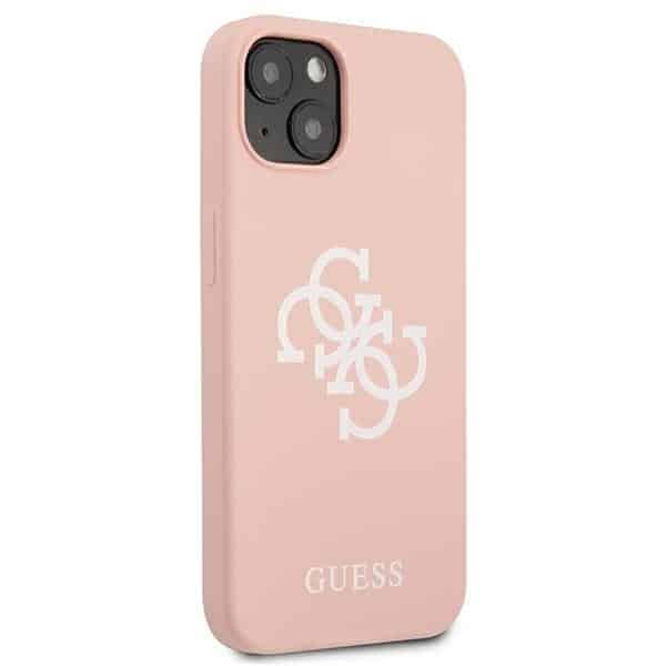 Guess Silicone - θήκη για Apple iPhone 13 mini - Ροζ - Image 4