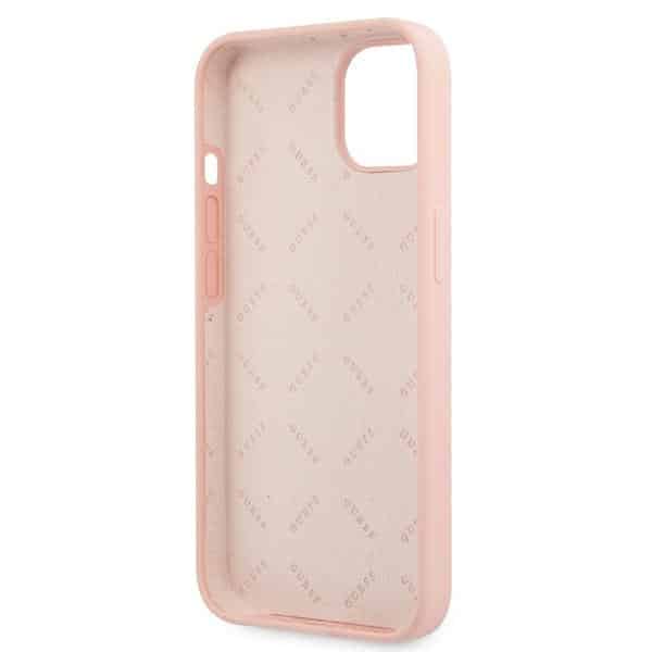 Guess Silicone - θήκη για Apple iPhone 13 mini - Ροζ - Image 7