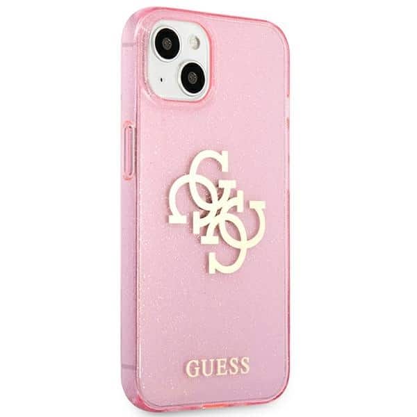 Guess Big Metal Logo - Apple iPhone 13 mini - Ροζ - Image 4