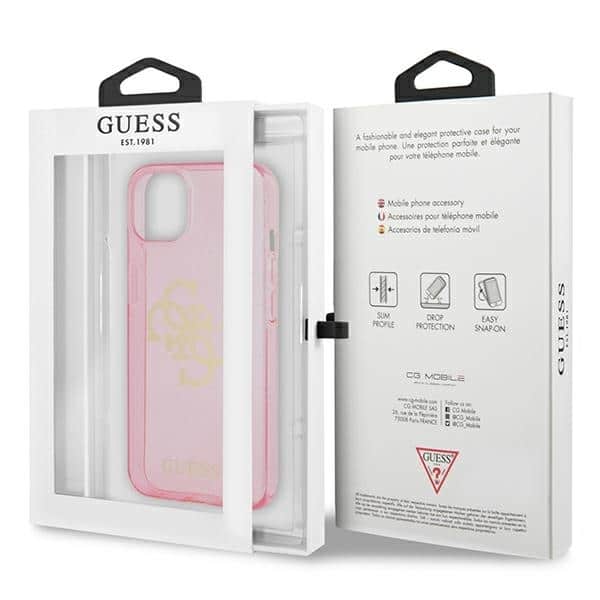 Guess Big Metal Logo - Apple iPhone 13 mini - Ροζ - Image 8