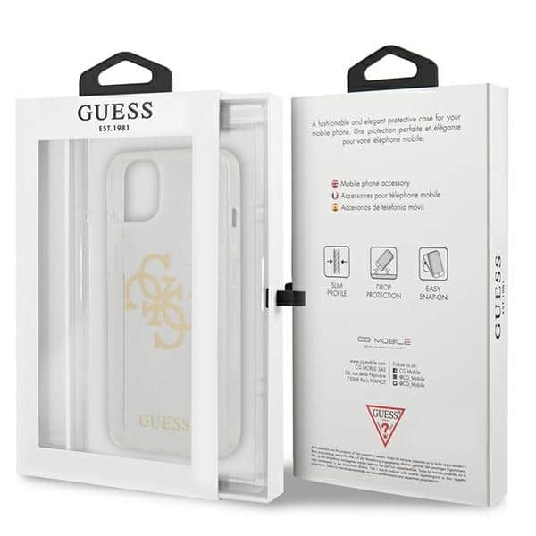 Guess Big Metal Logo - Apple iPhone 13 mini - Διάφανο - Image 8