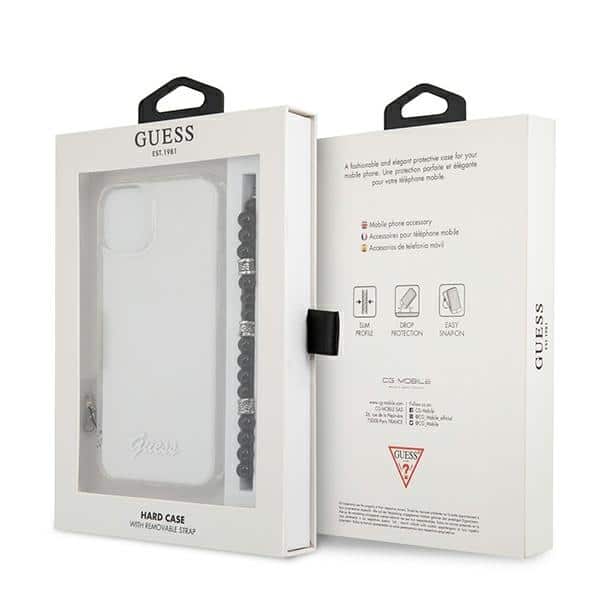 Guess Black Pearl - θήκη για Apple iPhone 13 mini - Διάφανο - Image 8