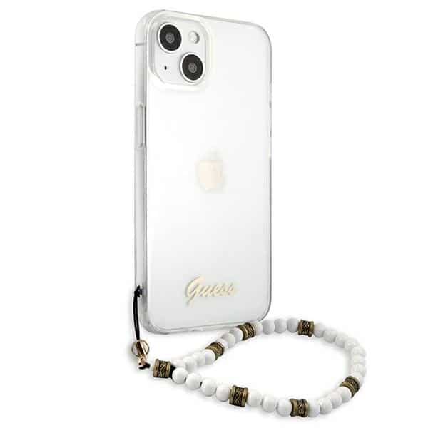 Guess White Pearl - θήκη για Apple iPhone 13 - Διάφανο - Image 4