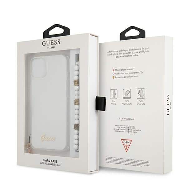 Guess White Pearl - θήκη για Apple iPhone 13 - Διάφανο - Image 8