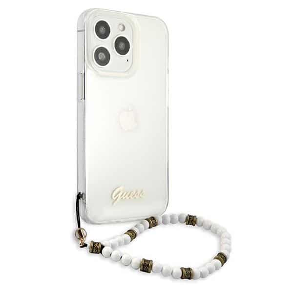 Guess White Pearl - θήκη για Apple iPhone 13 Pro / - Διάφανο - Image 4