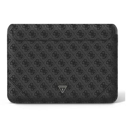 Guess Θήκη GUCS14P4TK 14" μαύρο/black 4G Uptown Triangle logo