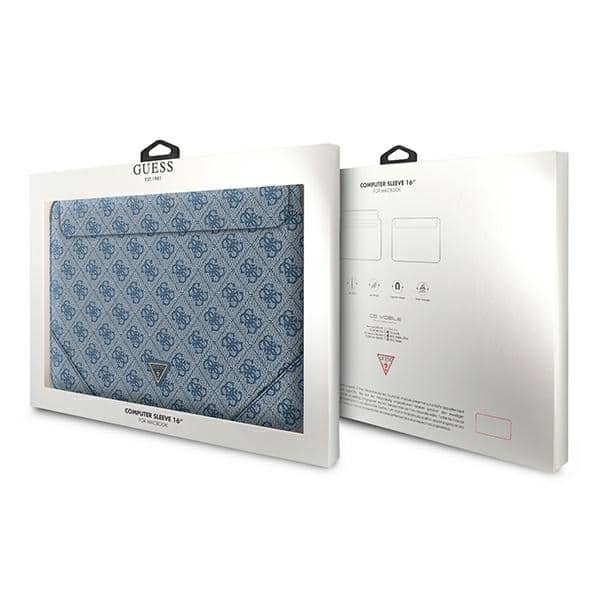 Guess Θήκη GUCS16P4TB 16" Μπλε /blue 4G Uptown Triangle logo - Image 4