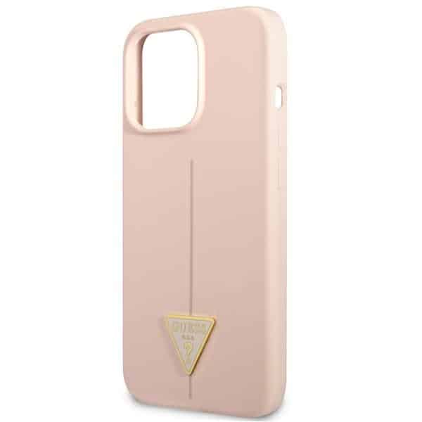 Guess Silicone Triangle - θήκη για Apple iPhone 13 Pro / - Ροζ - Image 6