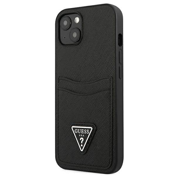Guess Triangle Logo Cardslot - Apple iPhone 13 mini - Μαύρο - Image 2