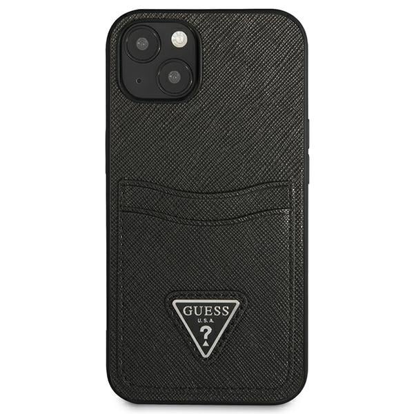 Guess Triangle Logo Cardslot - Apple iPhone 13 mini - Μαύρο - Image 3