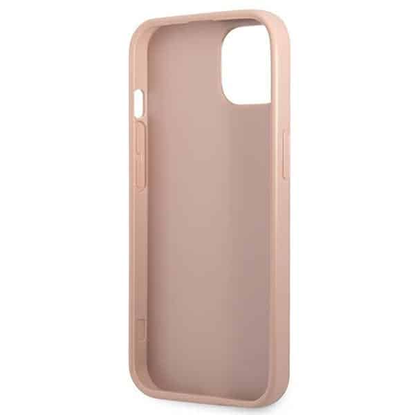 Guess Triangle Logo Cardslot - θήκη για Apple iPhone 13 mini - Ροζ - Image 7