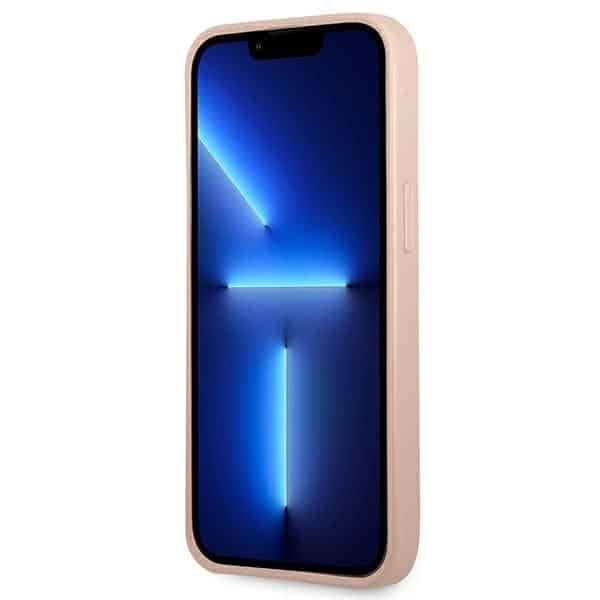 Guess Triangle Logo Cardslot - θήκη για Apple iPhone 13 Pro / - Ροζ - Image 5