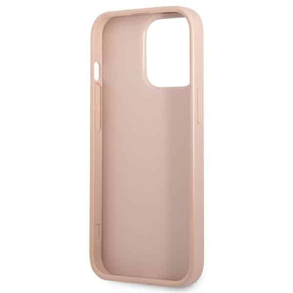 Guess Triangle Logo Cardslot - θήκη για Apple iPhone 13 Pro / - Ροζ - Image 7