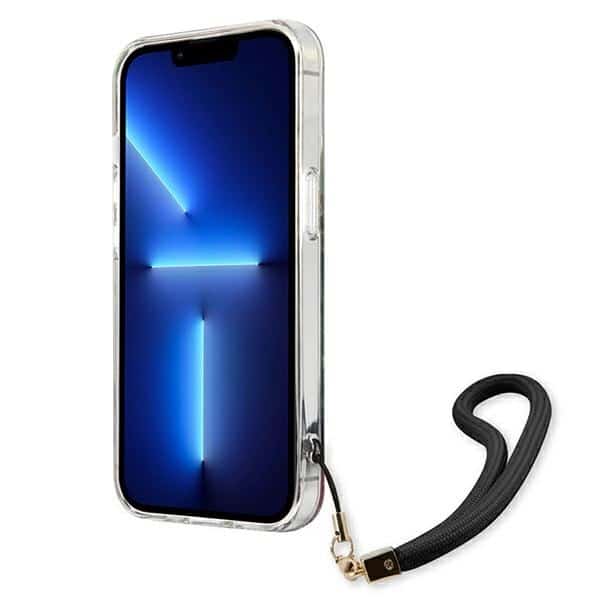 Guess Flower Strap - θήκη για Apple iPhone 13 Pro Max - Μπλε - Image 5