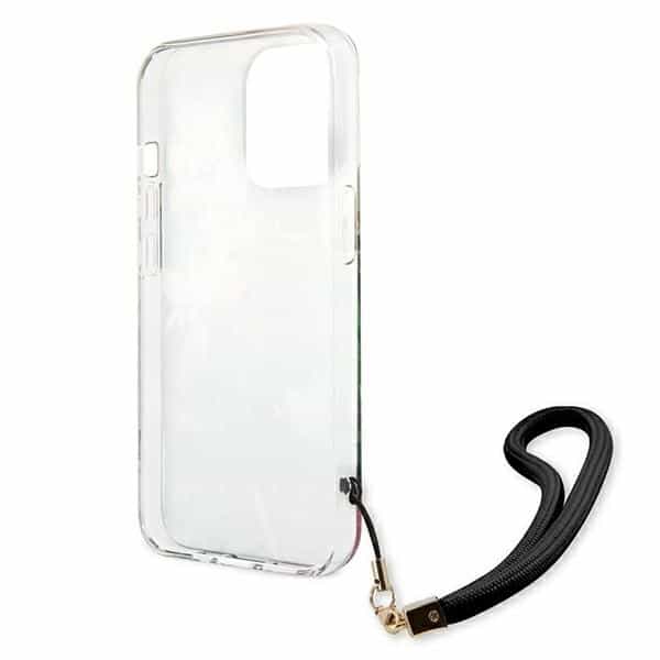 Guess Flower Strap - θήκη για Apple iPhone 13 Pro Max - Μπλε - Image 7