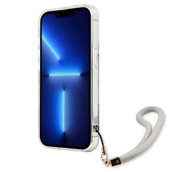 Guess Flower Strap - θήκη για Apple iPhone 13 mini - Πράσινο - Image 5