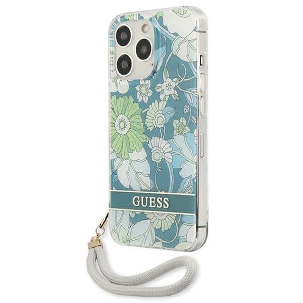 Guess Flower Strap - θήκη για Apple iPhone 13 Pro Max - Πράσινο - Image 2