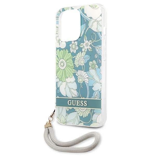 Guess Flower Strap - θήκη για Apple iPhone 13 Pro Max - Πράσινο - Image 6