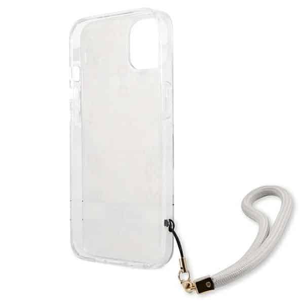 Guess Flower Collection - θήκη για Apple iPhone 13 mini - Χρυσό - Image 7