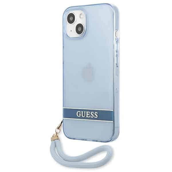 Guess Translucent Stap - θήκη για Apple iPhone 13 mini - Μπλε - Image 2