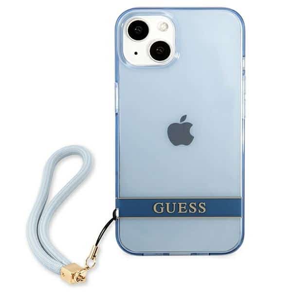 Guess Translucent Stap - θήκη για Apple iPhone 13 mini - Μπλε - Image 3