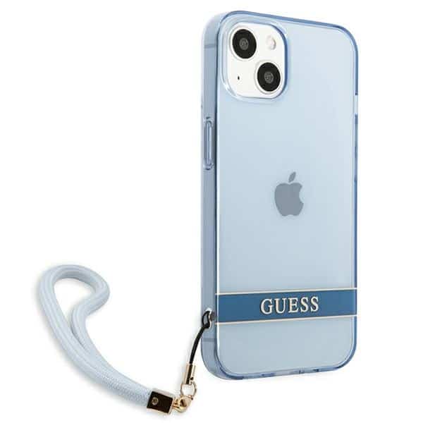 Guess Translucent Stap - θήκη για Apple iPhone 13 mini - Μπλε - Image 4