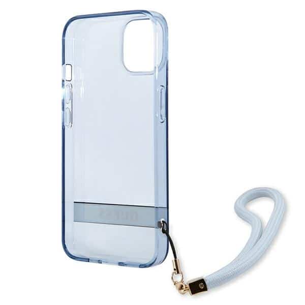 Guess Translucent Stap - θήκη για Apple iPhone 13 mini - Μπλε - Image 7