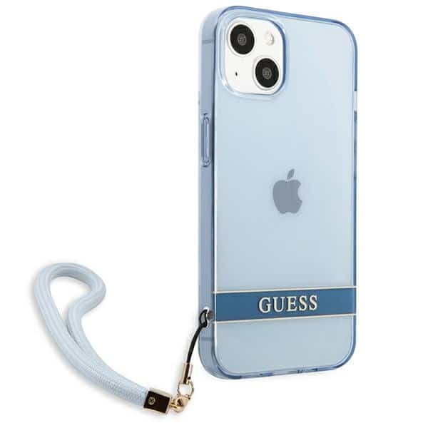 Guess Translucent Strap - θήκη για Apple iPhone 13 / 14 15 - Μπλε - Image 4