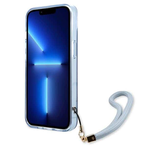 Guess Translucent Strap - θήκη για Apple iPhone 13 / 14 15 - Μπλε - Image 5