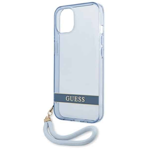 Guess Translucent Strap - θήκη για Apple iPhone 13 / 14 15 - Μπλε - Image 6