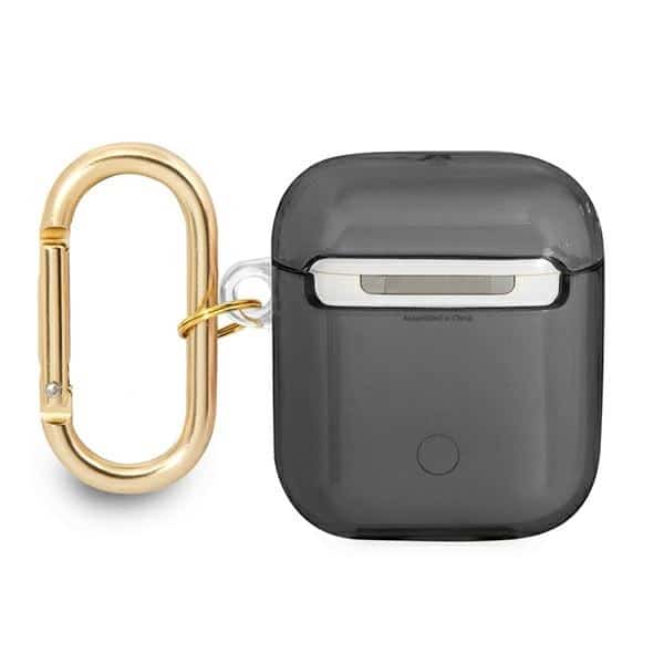 Guess GUA2HHTSK AirPods 1/2 cover μαύρο/black Strap Collection - Image 2
