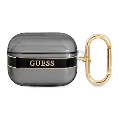 Guess  GUAPHHTSK AirPods Pro cover μαύρο/black Strap Collection