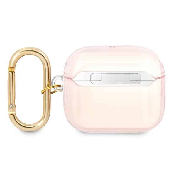 Guess GUA3HHTSP AirPods 3 cover ροζ/pink Strap Collection - Image 2