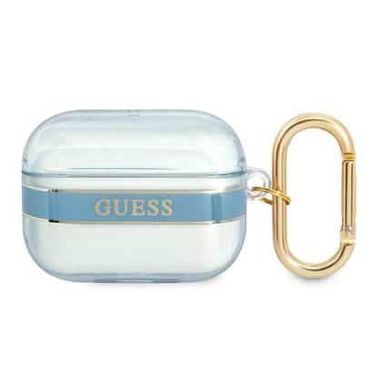 Guess  GUAPHHTSB AirPods Pro cover Μπλε/blue Strap Collection