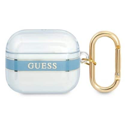 Guess GUA3HHTSB AirPods 3 cover Μπλε/blue Strap Collection