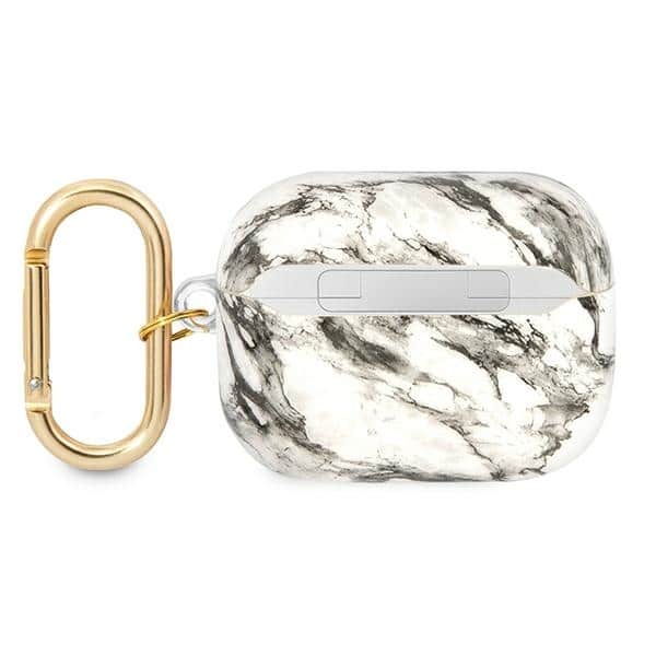 Guess GUAPHCHMAG AirPods Pro cover szary/grey Marble Strap Collection - Image 2