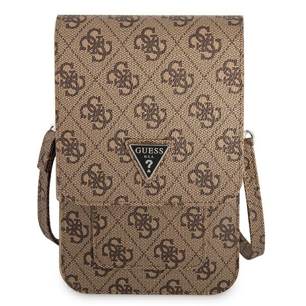 Guess Τσάντα GUWBP4TMBR καφέ/brown 4G Triangle - Image 2