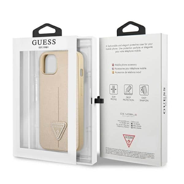 Guess SaffianoTriangle Logo - θήκη για Apple iPhone 13 mini - Πολύχρωμο - Image 8