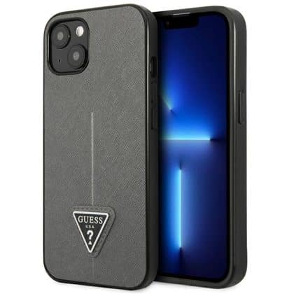 Guess SaffianoTriangle Logo - θήκη για Apple iPhone 13 mini - Διάφανο