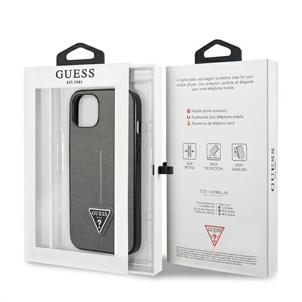 Guess SaffianoTriangle Logo - θήκη για Apple iPhone 13 - Διάφανο - Image 8